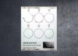 (image for) Currys Essentials CFSE10 compatible fascia sticker set.