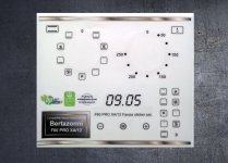 (image for) Bertazzoni F60 PRO XA/12 compatible fascia sticker set.