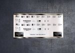 (image for) Rangemaster professional deluxe type 2 fascia sticker set.